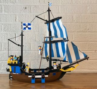 Vintage Lego Pirates Caribbean Clipper (6274) & Instructions,  Very Good