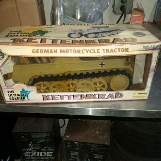 1999 Ultimate Soldier Kettenkrad German Motorcycle Tractor 1:6