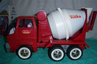Tonka Cement Mixer Truck 1970 2620 Gas Turbine Press Steel 14 " Long
