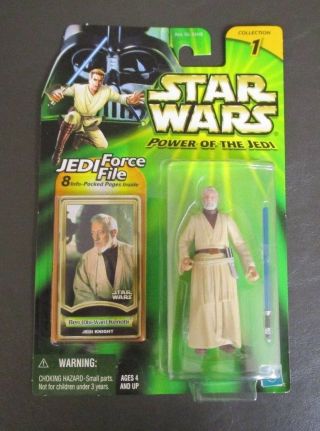 Ben Obi - Wan Kenobi Jedi Knight 2000 Star Wars Power Of The Jedi Potj Moc