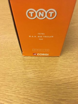 Corgi Trucks 1:50 Limited Edition MAN TNT Box Trailer 75701 2