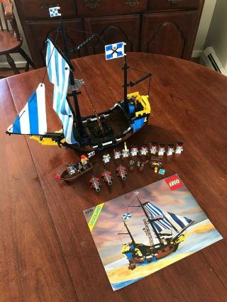 Lego Pirates Caribbean Clipper 6274 - Complete,  With Extra Minifigures