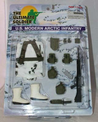 21st Century Ultimate Soldier U.  S.  Modern Arctic Infantry Set 1:6 Scale