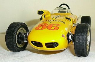 Carousel 1 1964 Indy 500 Sports Race Car 86 Johnny Rutherford Bardahl 1:18