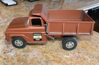 Vintage Tonka Dark Red Hydraulic Dump Truck - Very 2