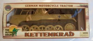 21st Century Toys Wwii Kettenkrad German Motorcycle Tractor Ultimate Soldier 1:6