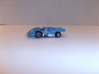 Vintage Ho Afx Aurora Slot 2 Blue And White Ferrari Slot Car