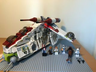 Lego 7676 Star Wars Republic Attack Gunship | 100 Complete W/ Box/instructions