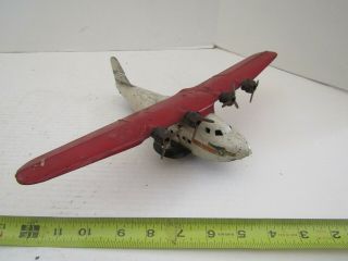 Wyandotte Toys Plane Airplane Pressed Steel Vintage Prop Plane China Clipper