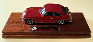 Rae Models 1/43 Scale Mg Mgb Gt,  Hand Made In England.