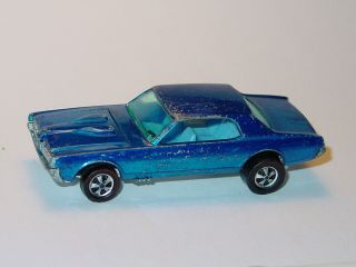 Hot Wheels Redline Hk Custom Cougar W/painted Tooth - Blue Spectraflame,