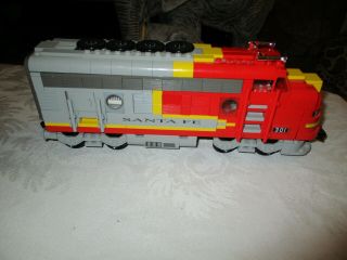 Lego Trains Santa Fe Chief Engine 10020