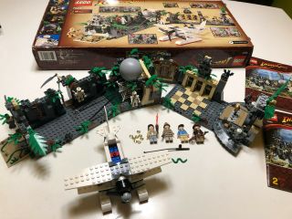 Lego 7623 Indiana Jones Set Temple Escape 100 Complete With 6 Minifigs And Box