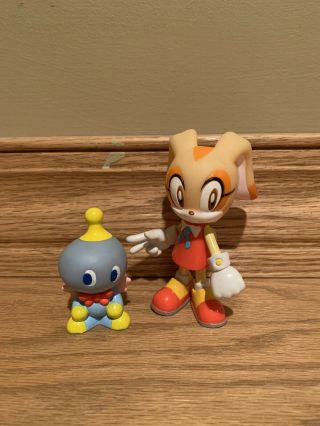Sonicx Action Figures With Chaos Emeralds Cream The Rabbit And Cheese The Chao
