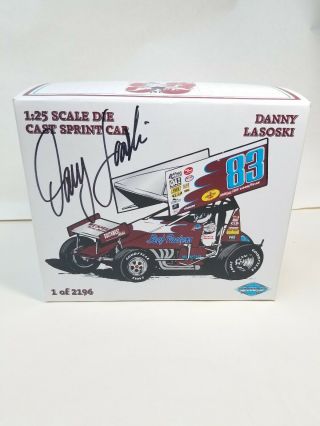 Gmp Danny Lasoski Beef Packers Sprint Car 1:25 Scale,  Autographed