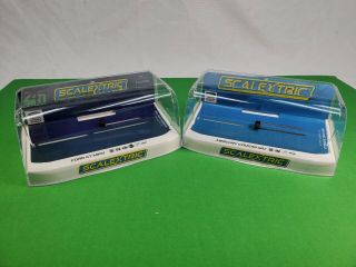 Scalextric Hornby 1/32 Slot Car Clear Display Cases Mercury Cougar & Ford Gt 33