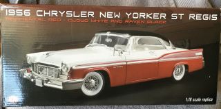 Acme 1/18 1956 Chrysler Yorker St.  Regis Red/black/white