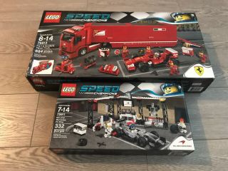Lego Speed Champions 75911 And 75913 Minor Box Damage