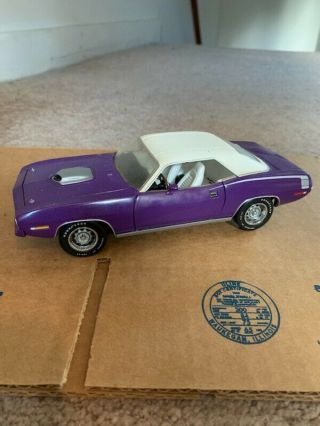 Franklin 1:24 1970 Plymouth Hemi Cuda Purple