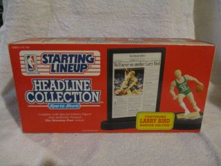 1992 Kenner Starting Lineup Headline Basketball Larry Bird