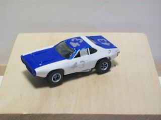 Aurora Afx Ho Slot Car Plymouth Road Runner Stock Car,  Petty,  Chassis
