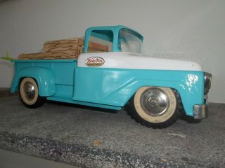 Vintage 1960s Tonka Toys Pressed Steel Pick Up Truck Lowered And Modified