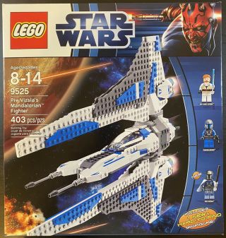 Lego Star Wars (9525) Pre Vizslas Mandalorian Fighter Nisb With Set 30241