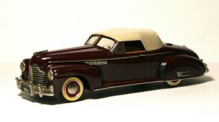 Western Models 1941 Buick Top Up Convertible W/issue 1:43 Model Wm - 78