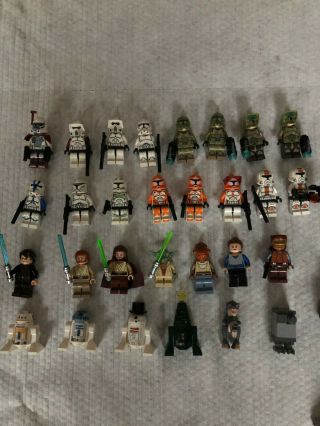 Lego Star Wars Konvolut Darth Vader Maul Han Solo General Grievous 77 Figuren