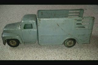 Vintage 1940s Buddy L Railway Express Agency Ford Pressed Steel Toy Truck