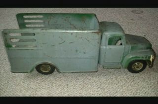Vintage 1940s Buddy L Railway Express Agency Ford Pressed Steel Toy Truck 2
