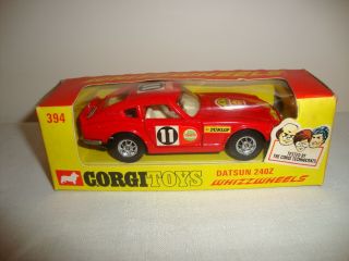 Corgi 394 Datsun 240z Whizzwheels -
