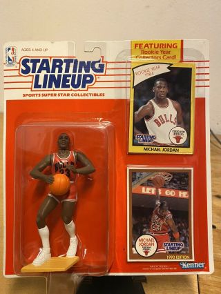 1990 Michael Jordan Starting Lineup Action Figure In The Box