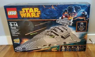 Lego Star Destroyer 75055 |sealed| Complete| New| With Light Shelf Wear| Nm,