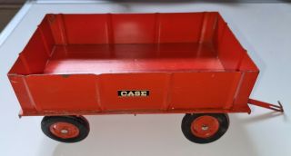 Vintage Ertl Case Trailer With Opening Gate For 930 Or 1030 Toy Tractor