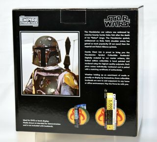 Gentle Giant Star Wars Mandalorian Symbol Collectible Bookends 1610/3000 3