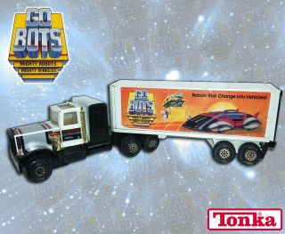 Go Bots 1984 Tonka Road Ranger Long Haul Rig 23 " Semi Truck Tractor Trailer