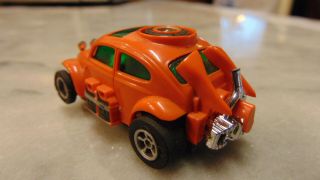 Vintage Aurora Afx Orange Off Road Baja Bug Vw Beetle Electric Ho Slot Car