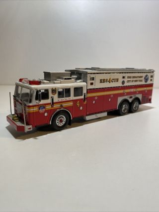 Code Seagrave Fire Engine Fdny Fire Department York Ltd Ed 4.  Customized