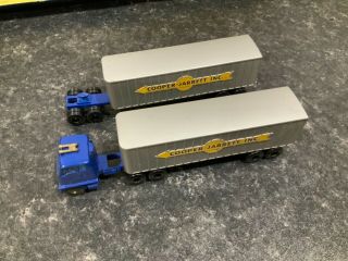 Matchbox Moko Lesney M9 Inter State Double Freighter Boxed 2