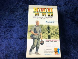 Dragon Wwii 1/6 Wehrmacht Infantry Private " Klaus " Operation Barbarossa 1941