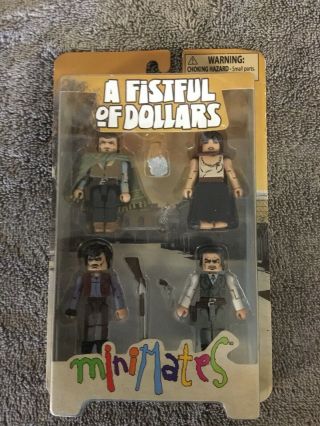 Minimates A Fistful Of Dollars Toy Action Figure 2008 Clint Eastwood Western