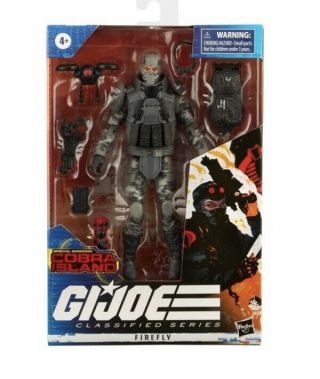 Gi Joe Classified Series Special Missions Cobra Island Firefly Target - In Hand