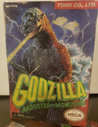 Godzilla Videogame 8 - Bit Nes Figure Sofubi Toho Neca Monsterarts Bandai