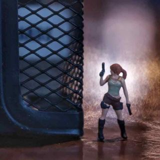 Tomb Raider Lara Croft 4 Ho 1:87 1/87 Miniature Figure No Preiser