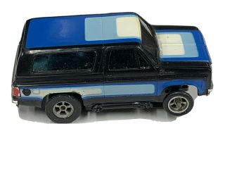 Afx | Chevrolet Blazer | Black/blue | 1959 | Slot Car Not Tyco,  Tomy,  Aurora
