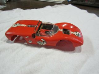 Vintage Revell 1/32 Scale Cooper Cobra Red Slot Car Body (see Pictures)