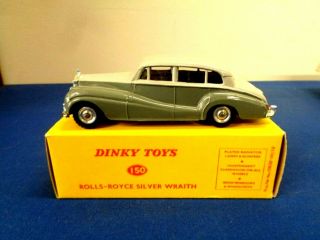Vintage Dinky Toys 150 Rolls - Royce Silver Wraith Near
