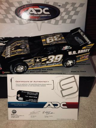Ryan Newman 2011 39 Adc 1:24 Dirt Late Model Dw211l487 1 Of 350