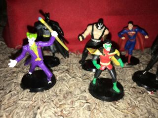 Justice League Collectible Figurine Box Set DC Comics Batman Bane Joker Superman 2